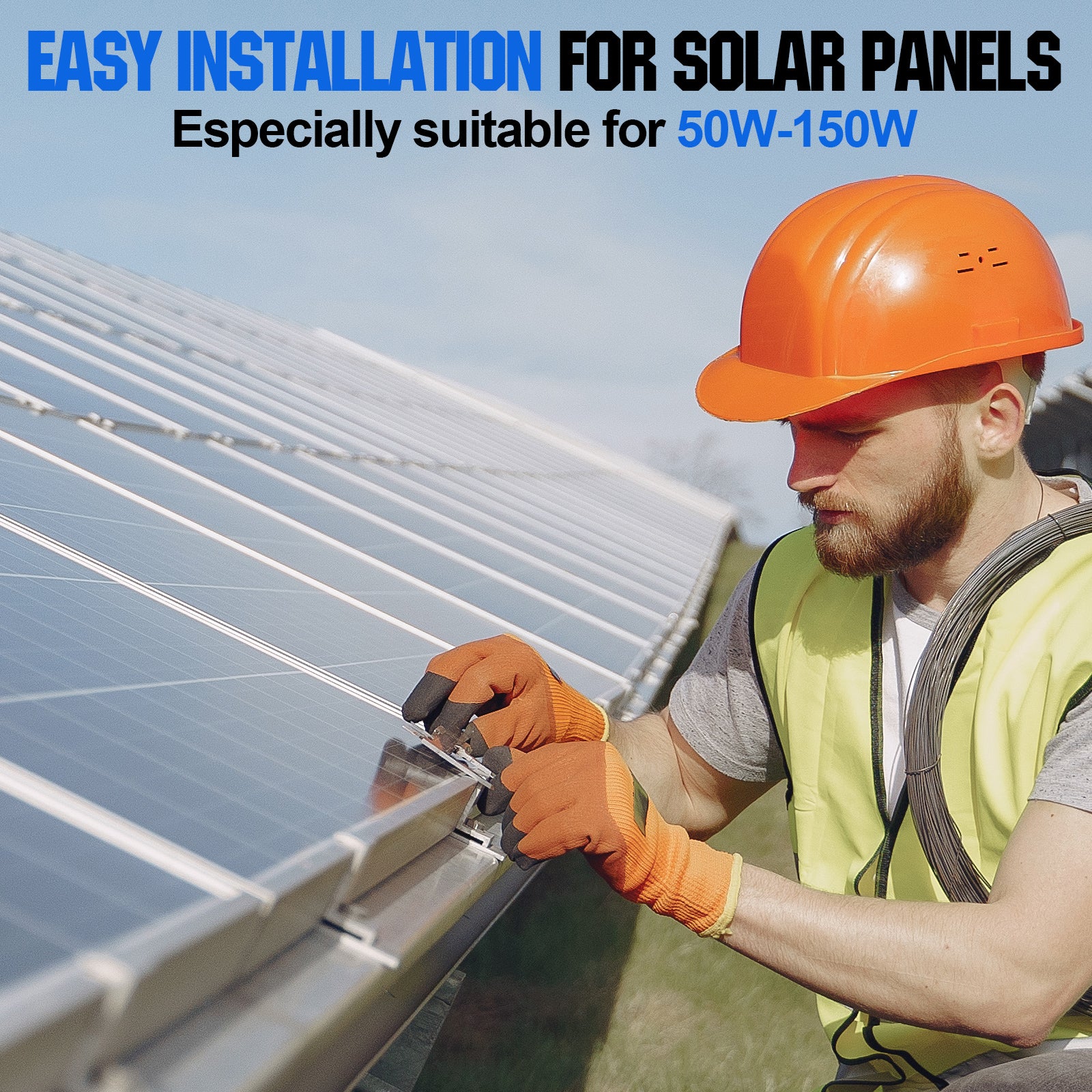 Eco-Worthy Z Style Solar Panel Mounting Brackets with Nuts and Bolts - eco-worthy-uk