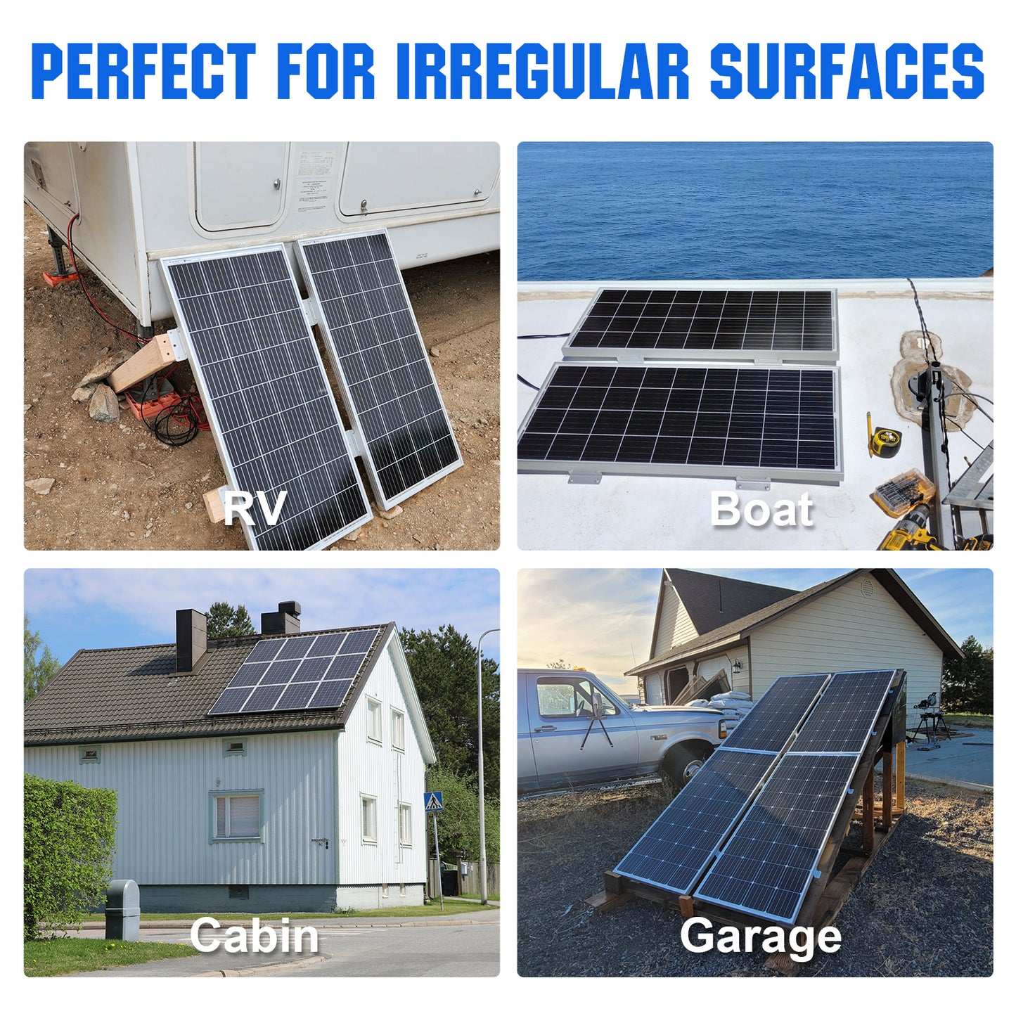 Eco-Worthy Z Style Solar Panel Mounting Brackets with Nuts and Bolts - eco-worthy-uk