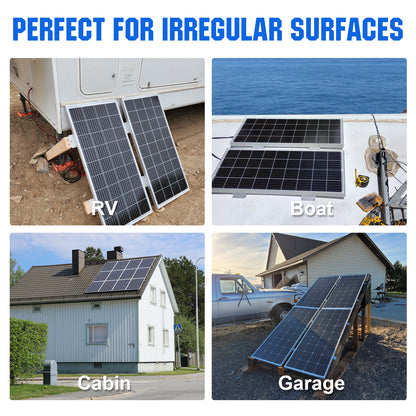 Eco-Worthy Z Style Solar Panel Mounting Brackets with Nuts and Bolts - eco-worthy-uk