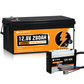 12V 280Ah LiFePO4 Lithium Battery  with Bluetooth and Low-Temp Protection