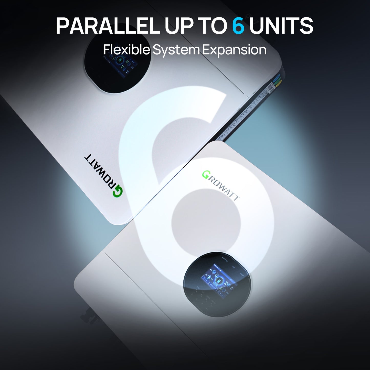 ECO-WORTHY SPF 6000 ES Plus  48V 6000W Off-Grid AIO Inverter-4