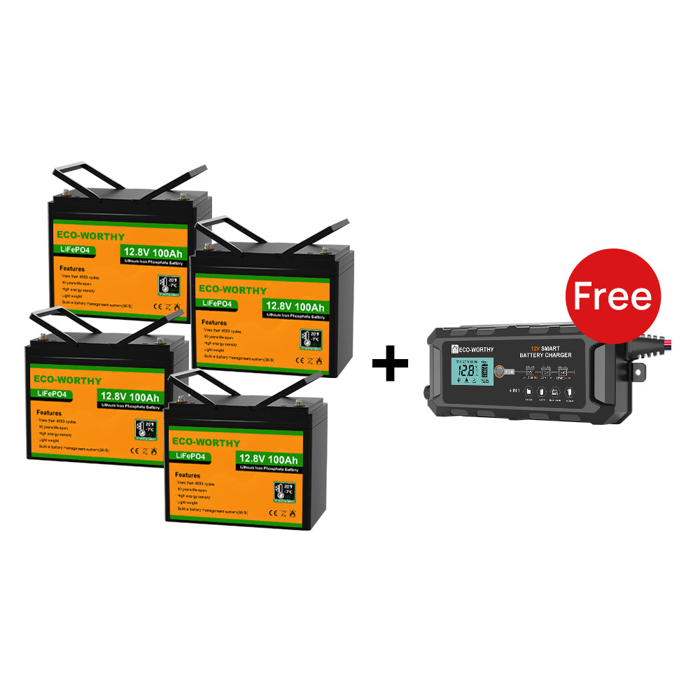 12V 100Ah LiFePO4 Lithium Battery