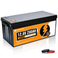 ECO-WORTHY 12V 280Ah LiFePO4 battery with recharging options: charger, solar, generator.