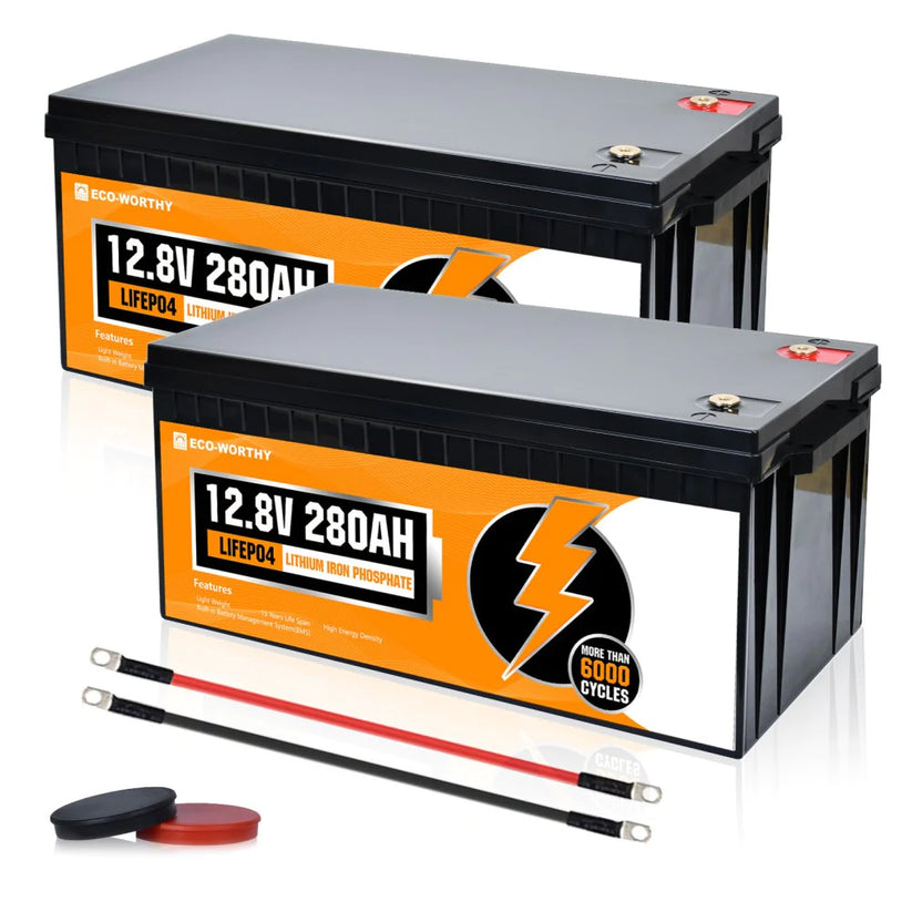12V 280Ah LiFePO4 Lithium Battery Deep Cycle & 15Year Life