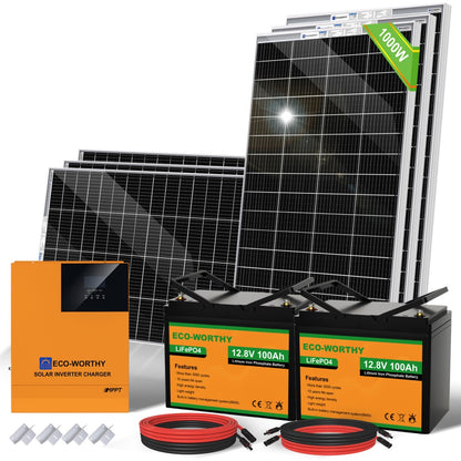 ecoworthy_1000W_complete_solar_panel_kit_1