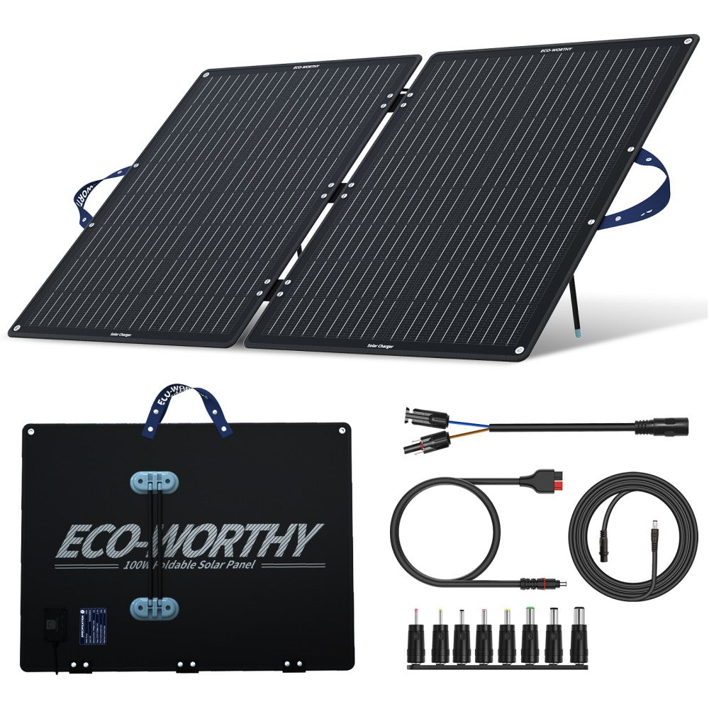 Retractable Solar Panels EF ECOFLOW 400W Portable Foldable Solar Panel
