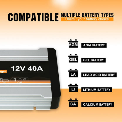 12V 20A & 40A DC to DC Charger On - Board MPPT Battery Charger - eco - worthy - uk