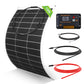 16.4ft 12AWG solar cables with MC4 connectors for solar panel connections