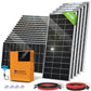 3600W 48V (18x Bifacial 195W) Complete MPPT Off Grid Solar Kit