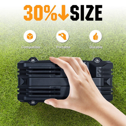 12V 20Ah Portable LiFePO4 Deep Cycle Rechargeable Battery - eco - worthy - uk