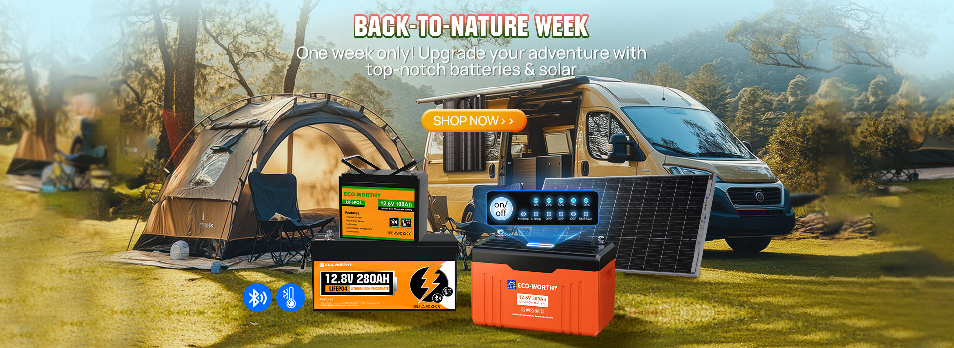 Celebrate Eco-Worthy MId Year Sale! Enjoy exclusive discounts on high-performance lithium batteries and solar kits.