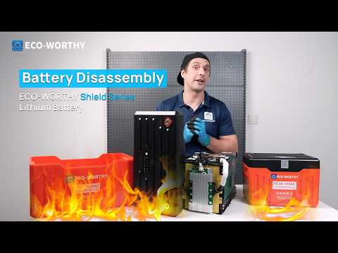 Eco-Worthy EnergyTrek 12V 314AH Lifepo4 Lithium Battery Bluetooth with SOC LEDs and Low Temp Protection