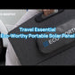 200W 12V Foldable Solar Panel Suitcase for Outdoor Camping RV