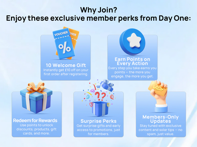 Join for Free. Get £10 Off