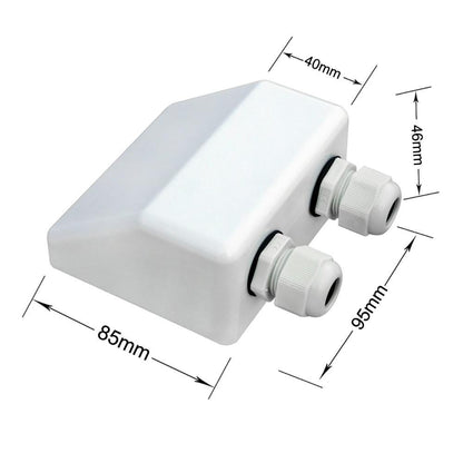 White Color Solar Panel Mounting Brackets for RV, Boats, Motorhomes - eco - worthy - uk
